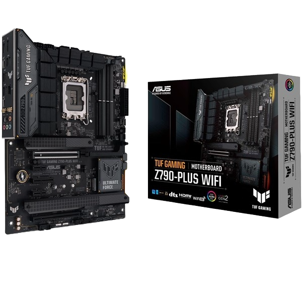 ASUS TUF Gaming Z790-Plus WiFi ATX Motherboard for Intel LGA1700 CPUs